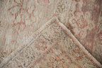 7.5x12 Vintage Distressed Oushak Carpet