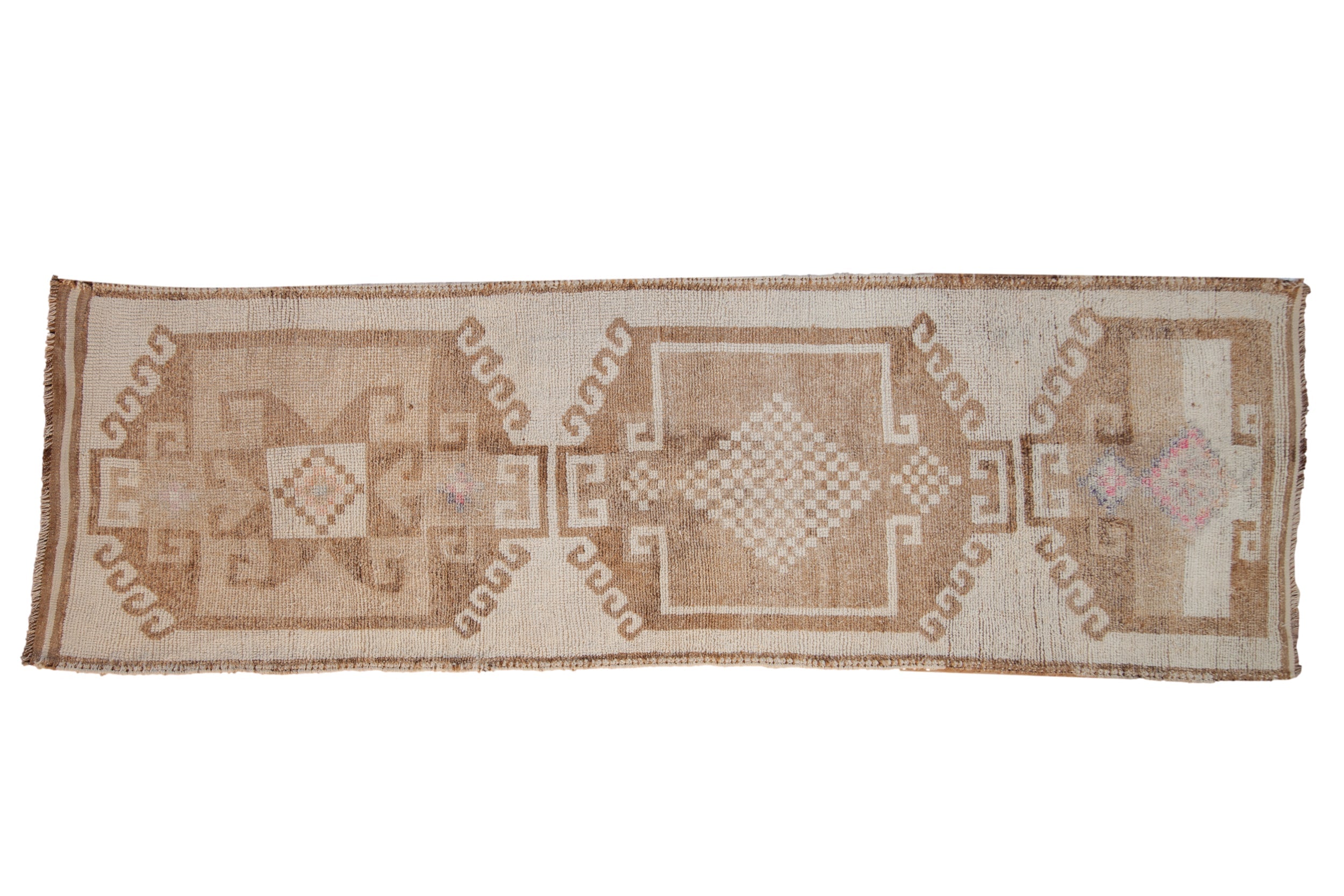 RESERVED 3.5x11 Vintage Distressed Kurd Rug Runner