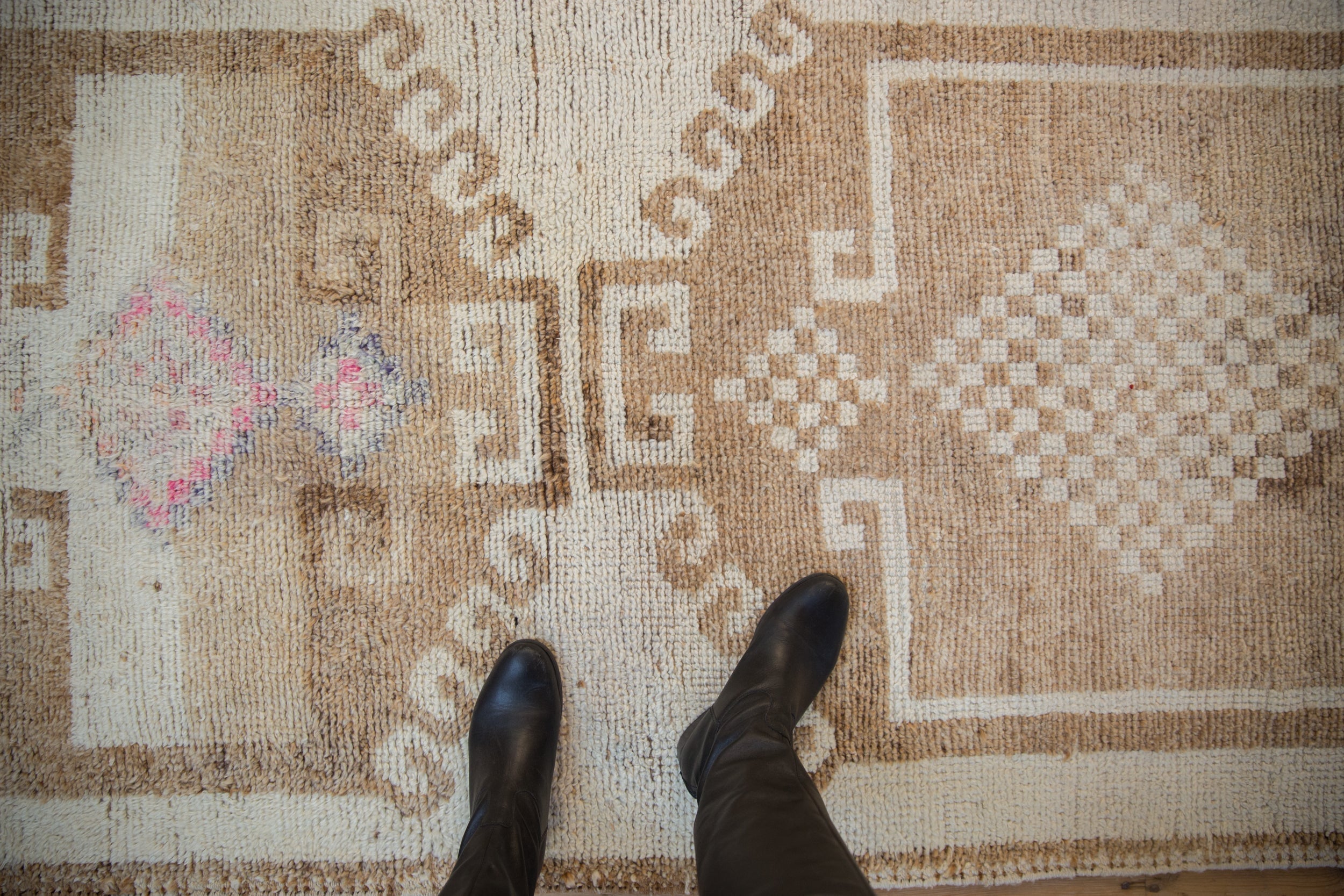 RESERVED 3.5x11 Vintage Distressed Kurd Rug Runner