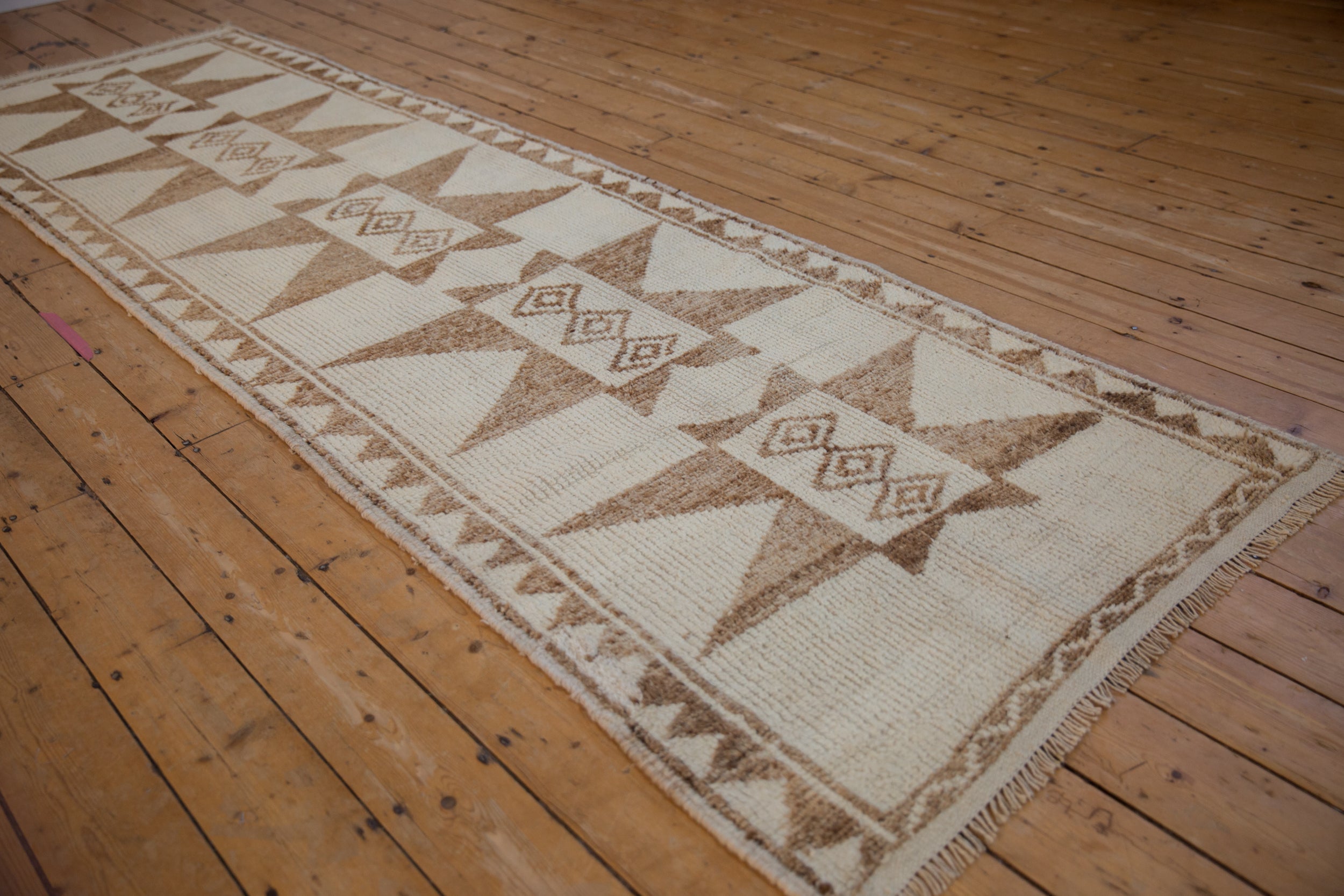 3.5x11.5 Vintage Distressed Kurd Rug Runner