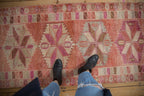 3x14 Vintage Distressed Kurd Rug Runner