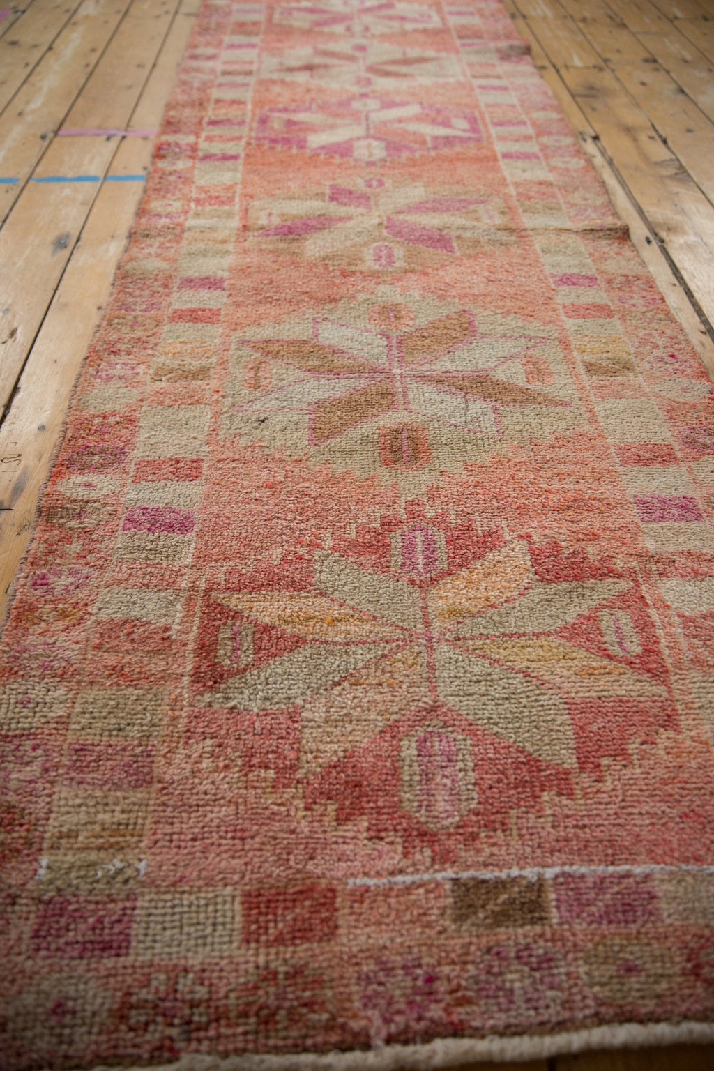 3x14 Vintage Distressed Kurd Rug Runner