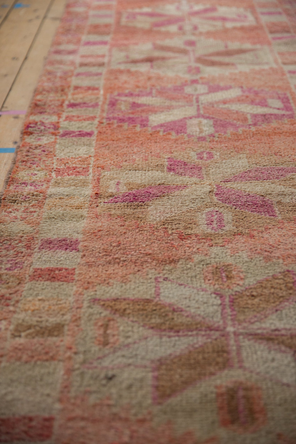3x14 Vintage Distressed Kurd Rug Runner