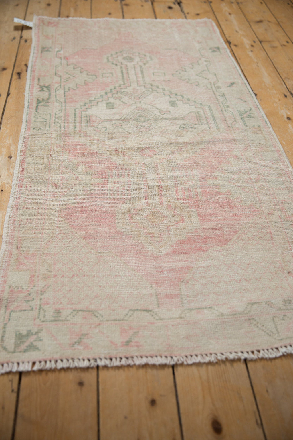 2.5x5 Vintage Distressed Oushak Rug Runner