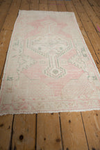 2.5x5 Vintage Distressed Oushak Rug Runner