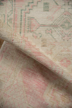 2.5x5 Vintage Distressed Oushak Rug Runner