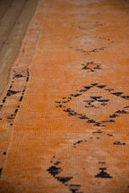 3x10 Vintage Distressed Kurd Rug Runner