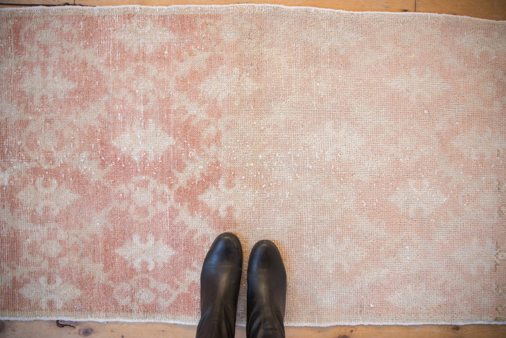 2.5x4.5 Vintage Distressed Oushak Rug