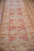 2.5x12 Vintage Distressed Kurd Rug Runner