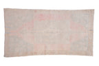 4x8 Vintage Distressed Oushak Rug Runner