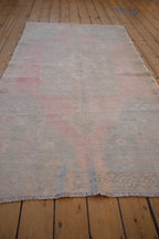 4x8 Vintage Distressed Oushak Rug Runner