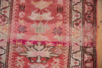 3x13.5 Vintage Distressed Kurd Rug Runner