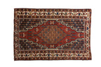 4x6.5 Vintage Fine Hamadan Rug