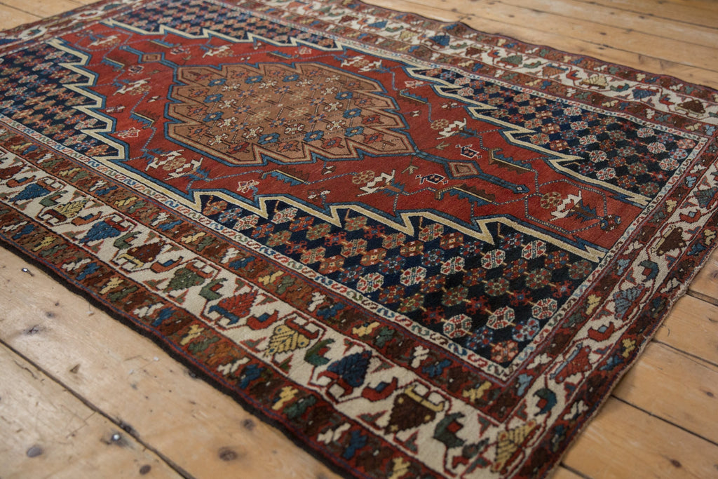 4x6.5 Vintage Fine Hamadan Rug
