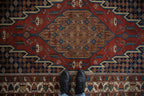 4x6.5 Vintage Fine Hamadan Rug