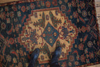 3.5x4.5 Vintage Fine Fragment Borchalou Square Rug