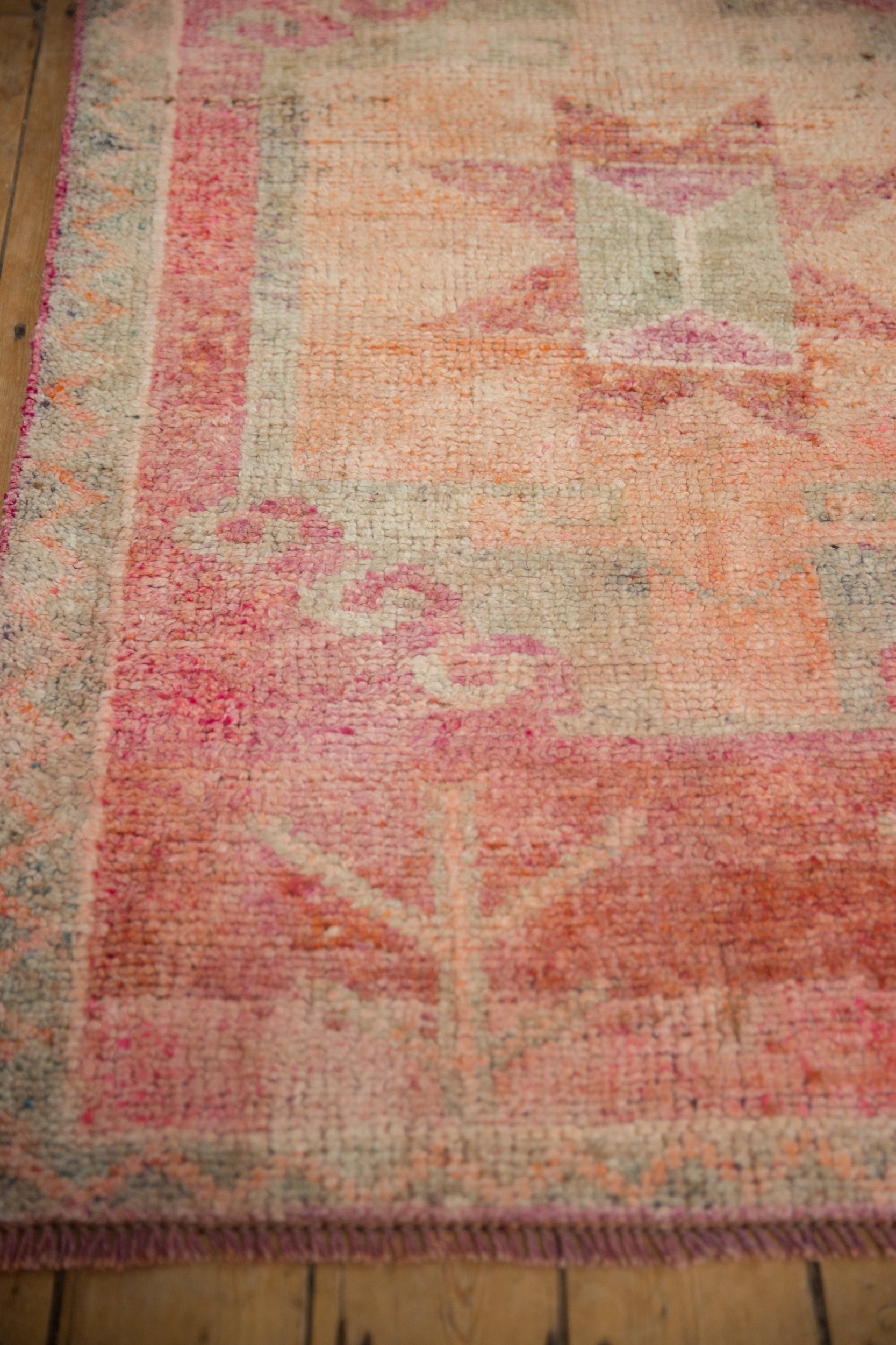 3.5x10.5 Vintage Distressed Kurd Rug Runner