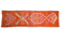 3x9.5 Vintage Distressed Kurd Rug Runner