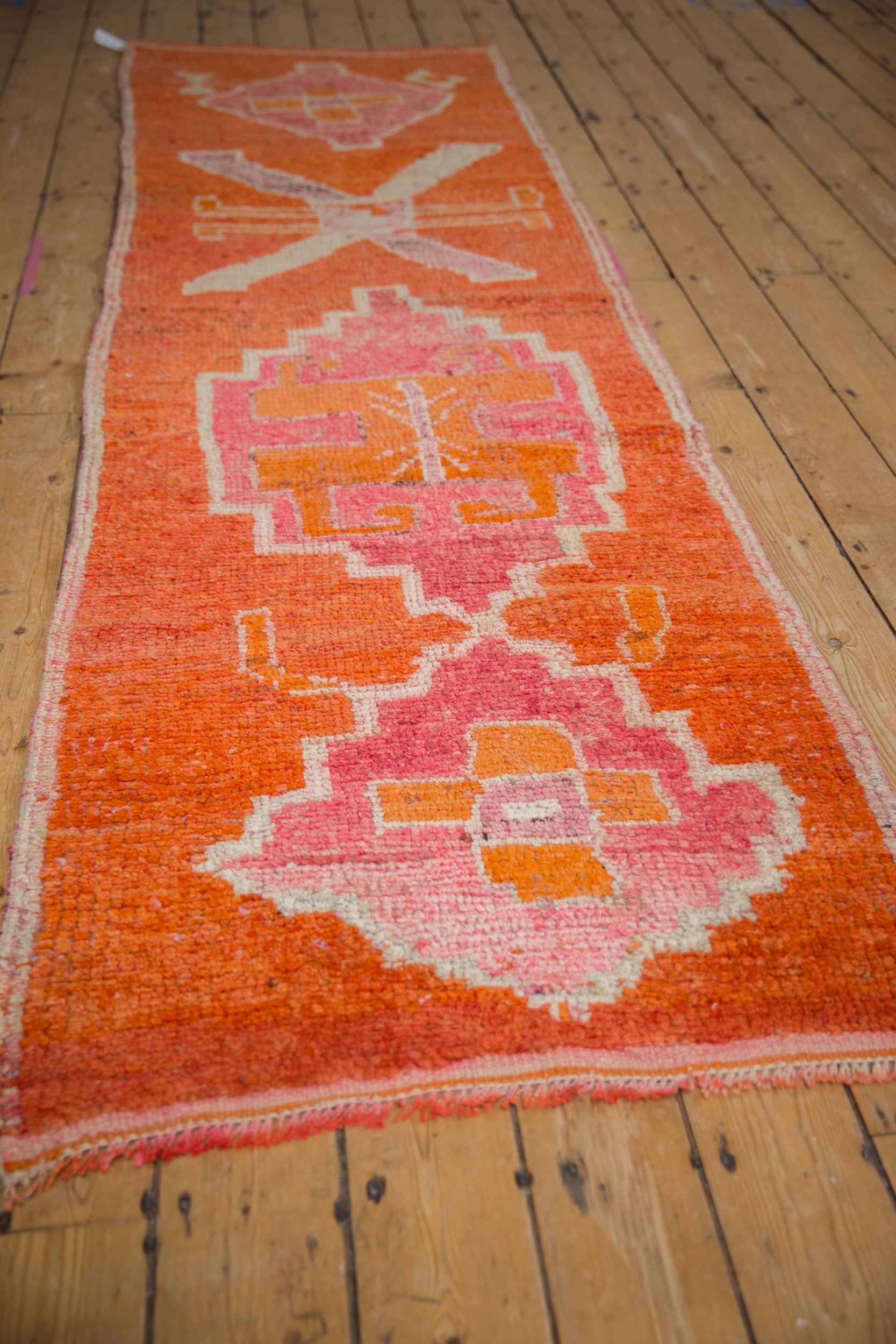 3x9.5 Vintage Distressed Kurd Rug Runner