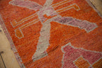 3x9.5 Vintage Distressed Kurd Rug Runner