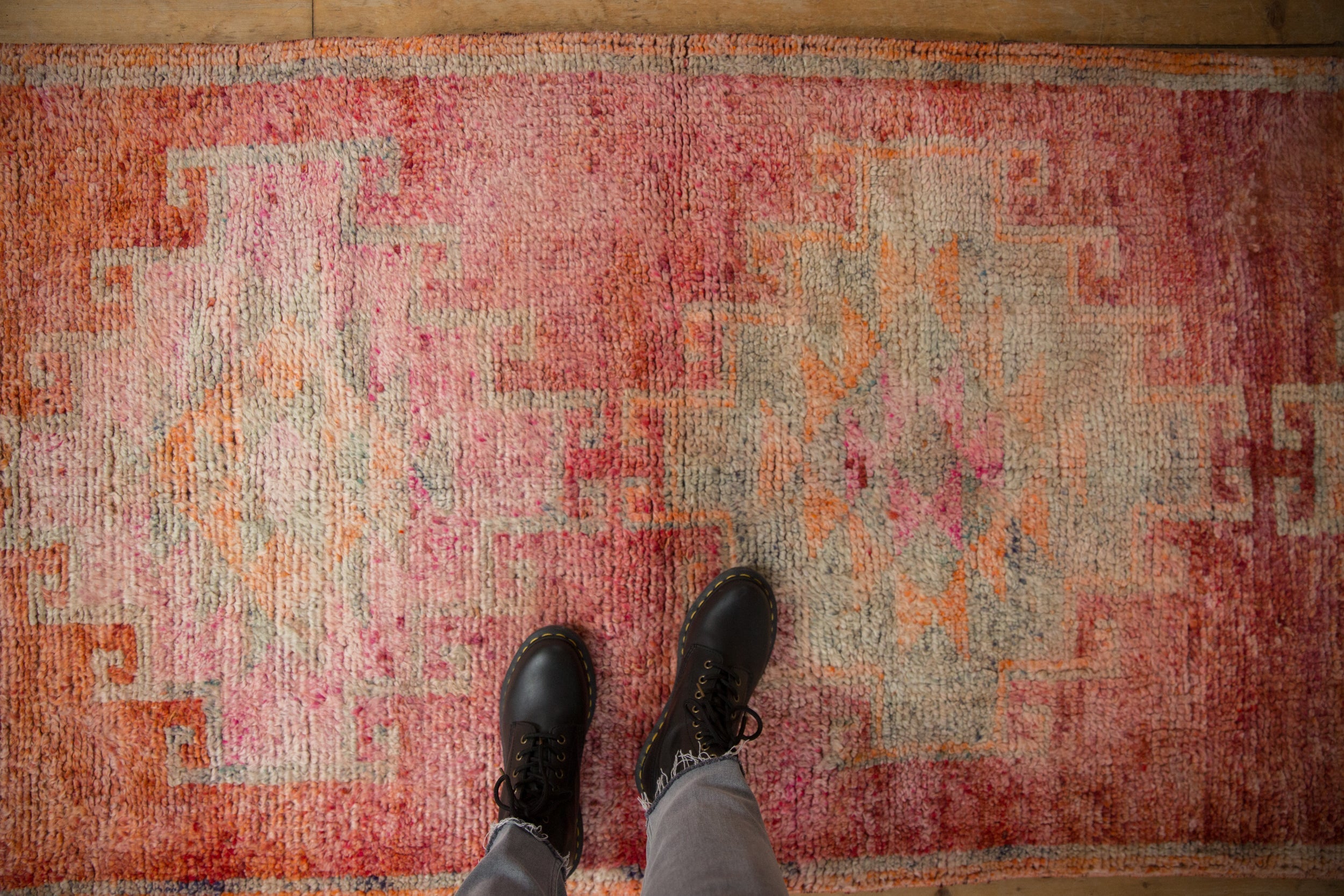 3x11 Vintage Distressed Kurd Rug Runner