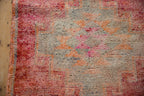 3x11 Vintage Distressed Kurd Rug Runner
