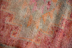 3x11 Vintage Distressed Kurd Rug Runner