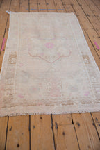 3x5.5 Vintage Distressed Oushak Rug