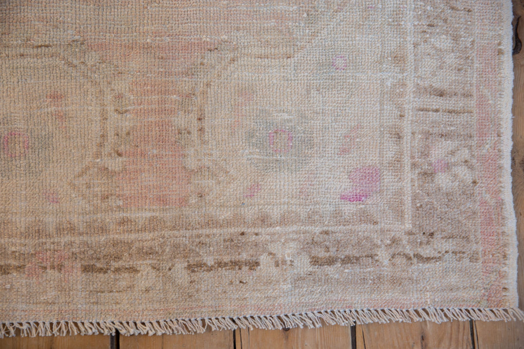 3x5.5 Vintage Distressed Oushak Rug