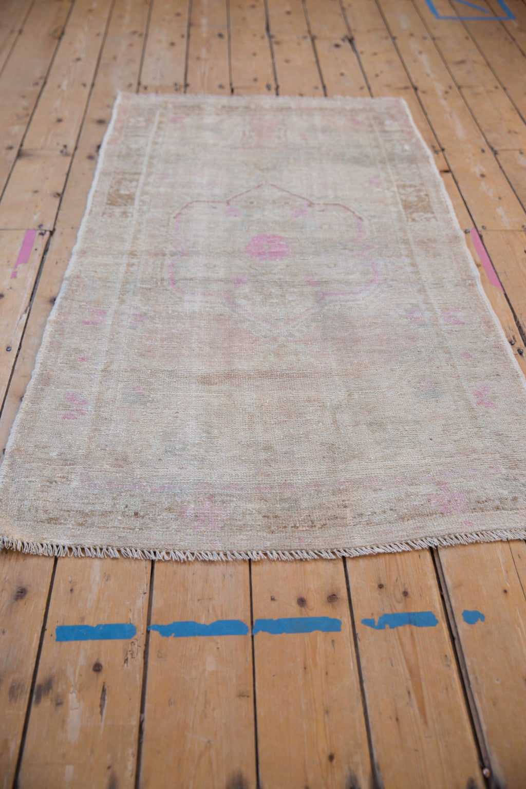 3x5.5 Vintage Distressed Oushak Rug