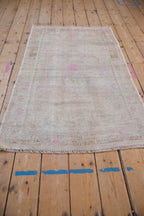 3x5.5 Vintage Distressed Oushak Rug