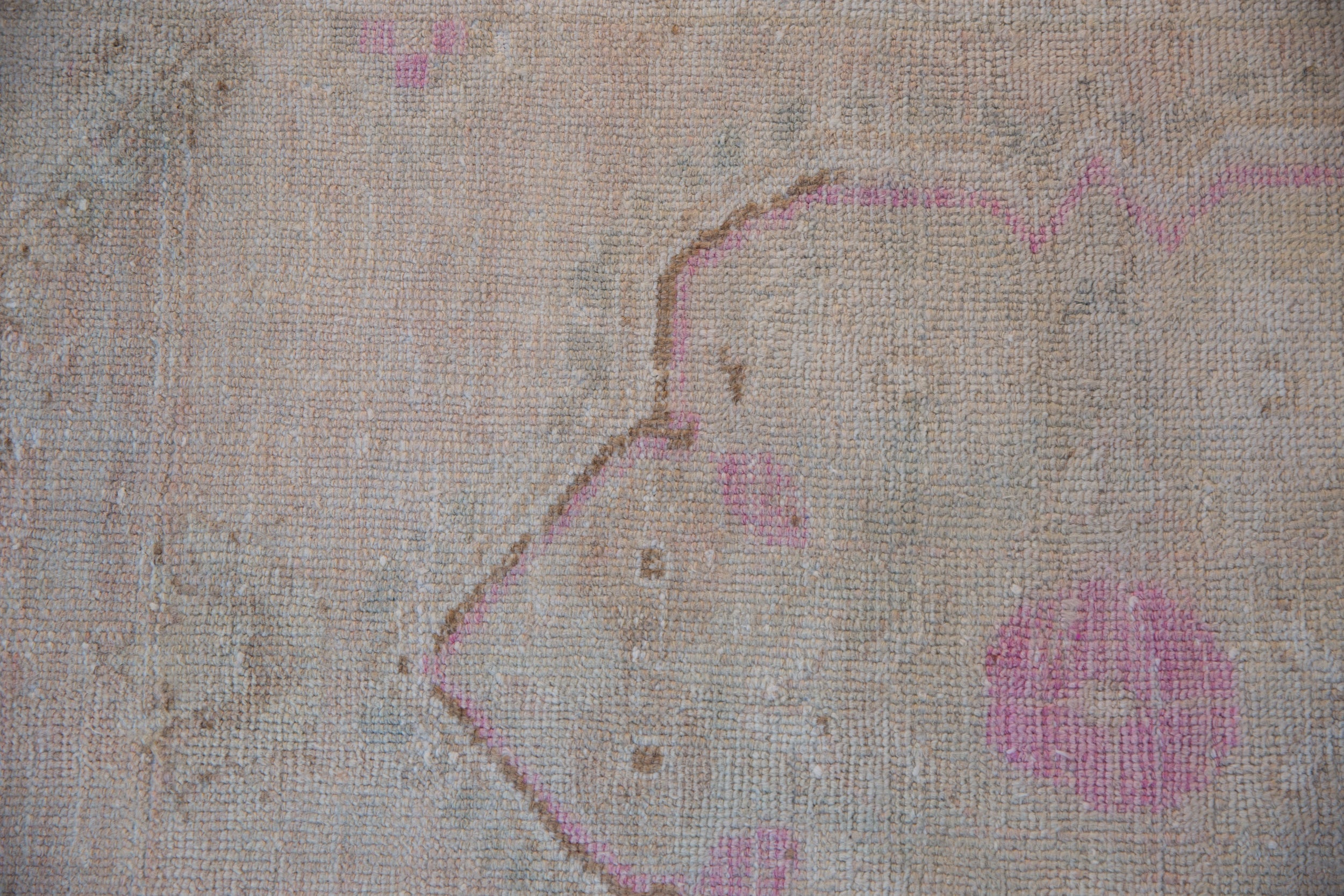 3x5.5 Vintage Distressed Oushak Rug