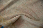 3.5x9.5 Vintage Distressed Oushak Rug Runner