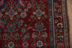 4x5.5 Vintage Kurdish Hamadan Rug