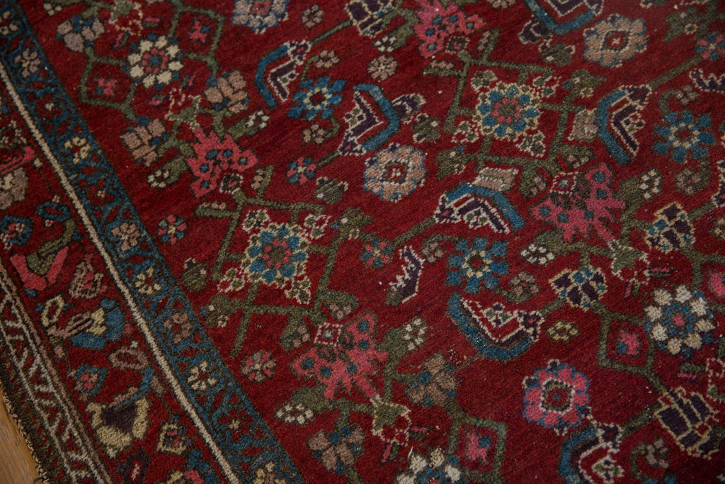 4x5.5 Vintage Kurdish Hamadan Rug