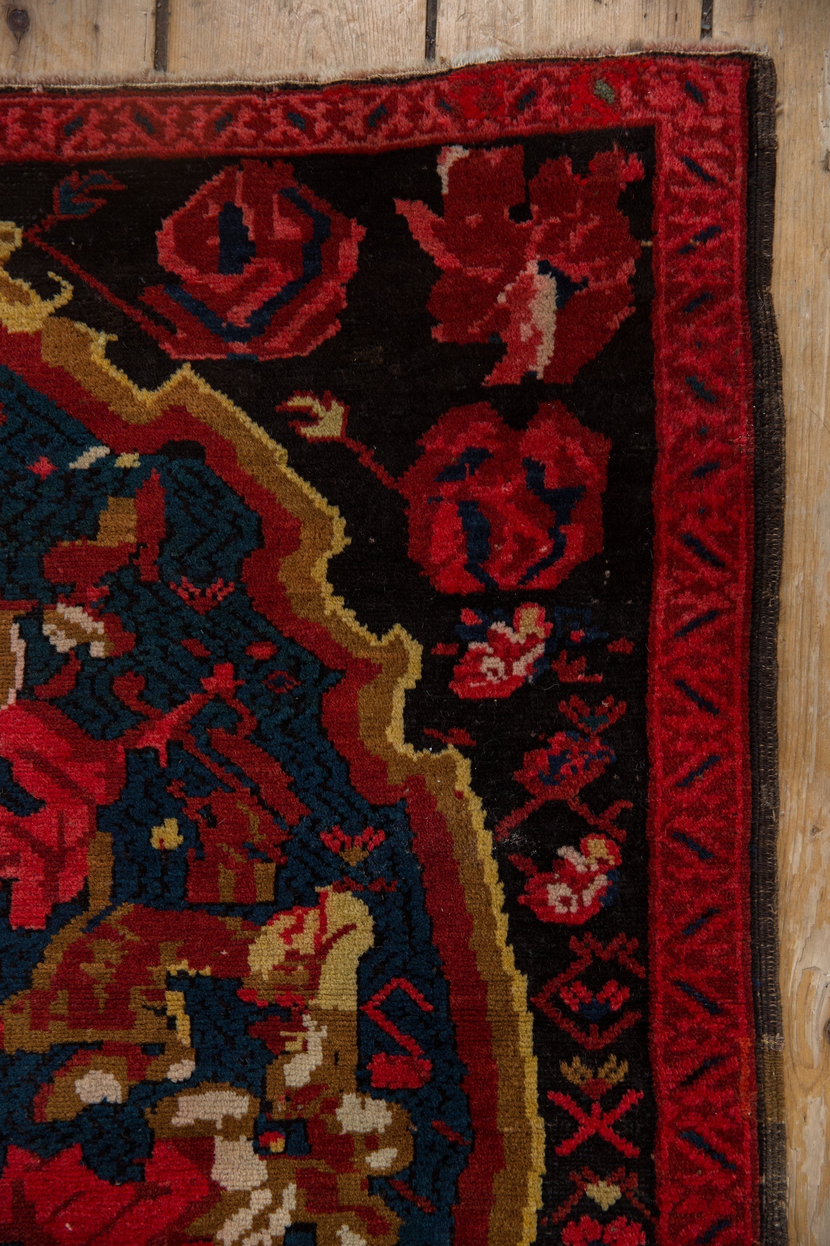 2.5x3.5 Vintage Karabagh Rug