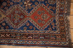 4x4.5 Antique Qashqai Square Rug