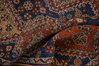 4x4.5 Antique Qashqai Square Rug