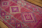 3x10.5 Vintage Distressed Kurd Rug Runner