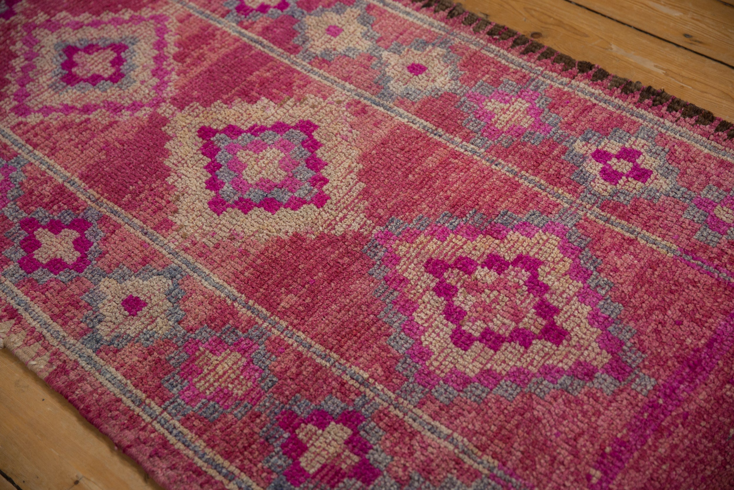 3x10.5 Vintage Distressed Kurd Rug Runner
