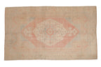 5x8.5 Vintage Distressed Oushak Carpet