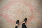 5x8.5 Vintage Distressed Oushak Carpet