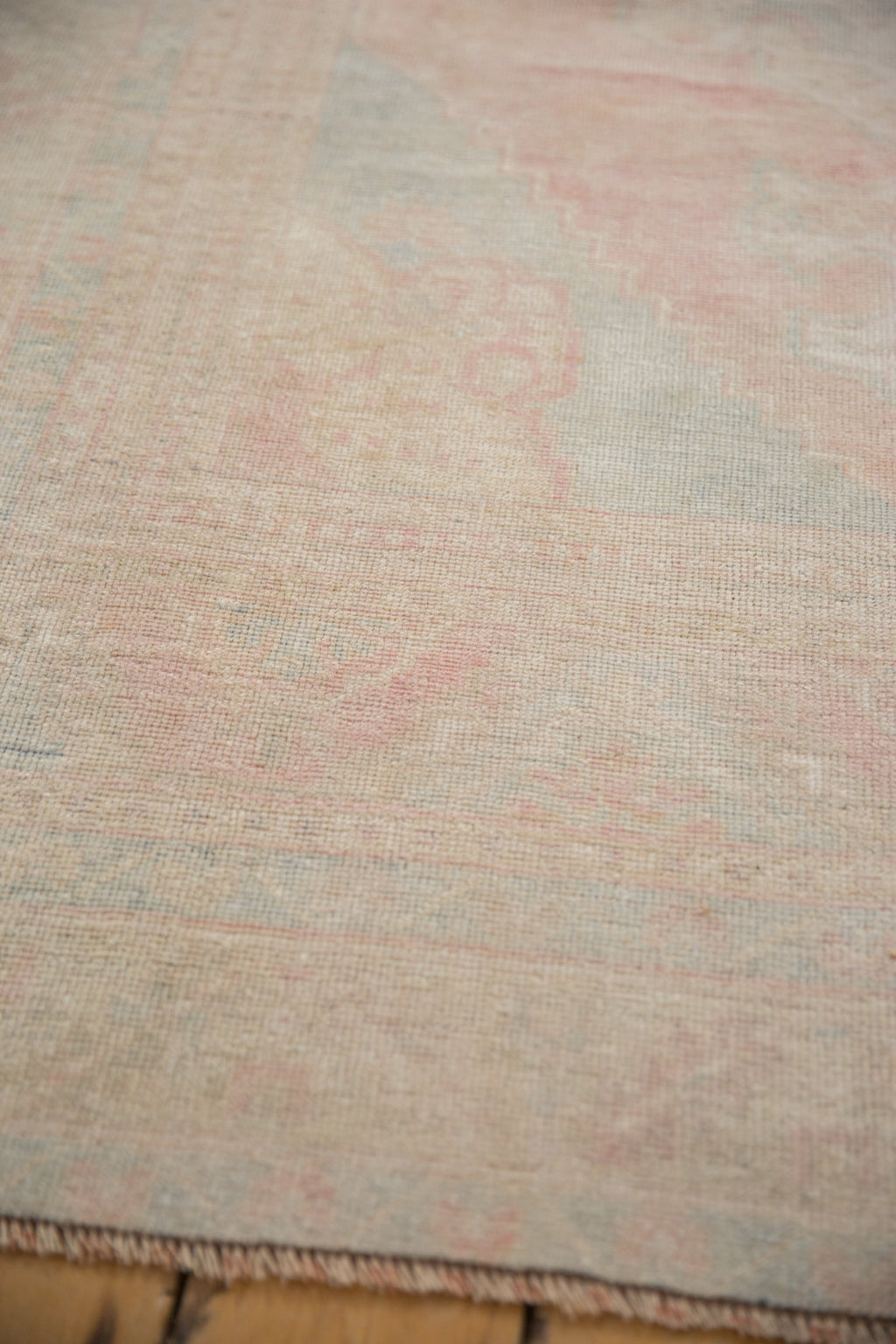 5x8.5 Vintage Distressed Oushak Carpet