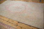 5x8.5 Vintage Distressed Oushak Carpet