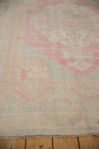 5x8.5 Vintage Distressed Oushak Carpet