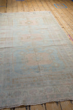 4x8 Vintage Distressed Oushak Rug Runner