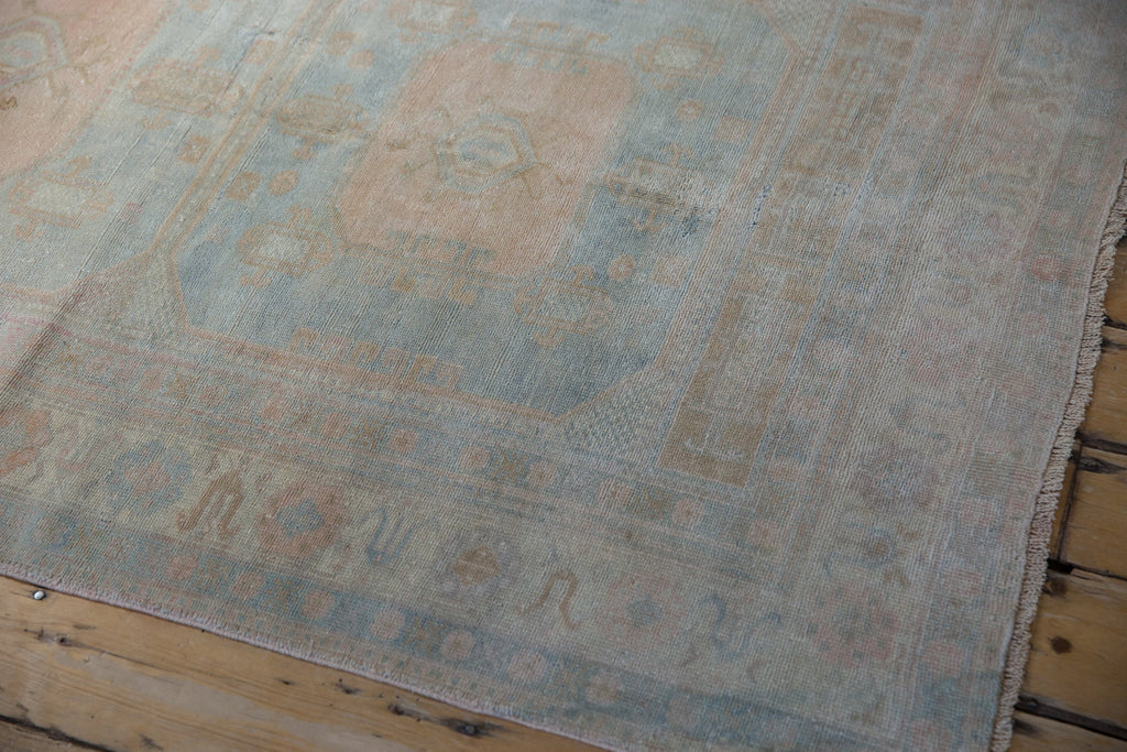 4x8 Vintage Distressed Oushak Rug Runner