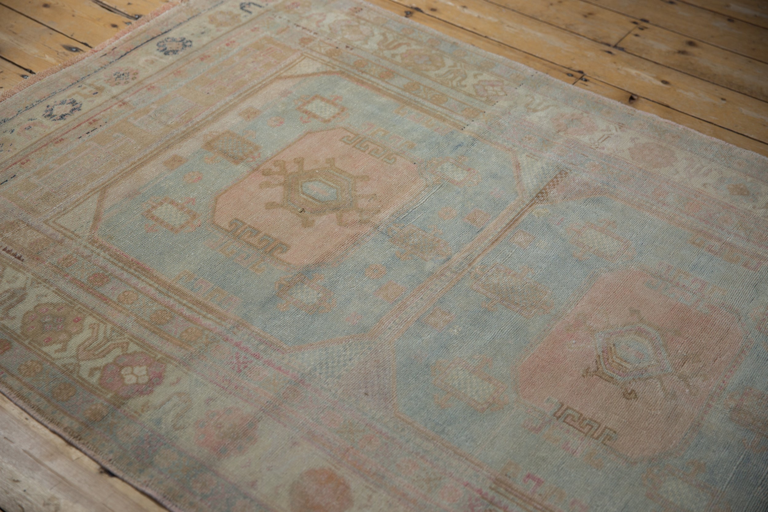 4x8 Vintage Distressed Oushak Rug Runner