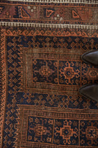 4x6.5 Vintage Belouch Rug