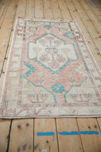 3x5.5 Vintage Distressed Oushak Rug